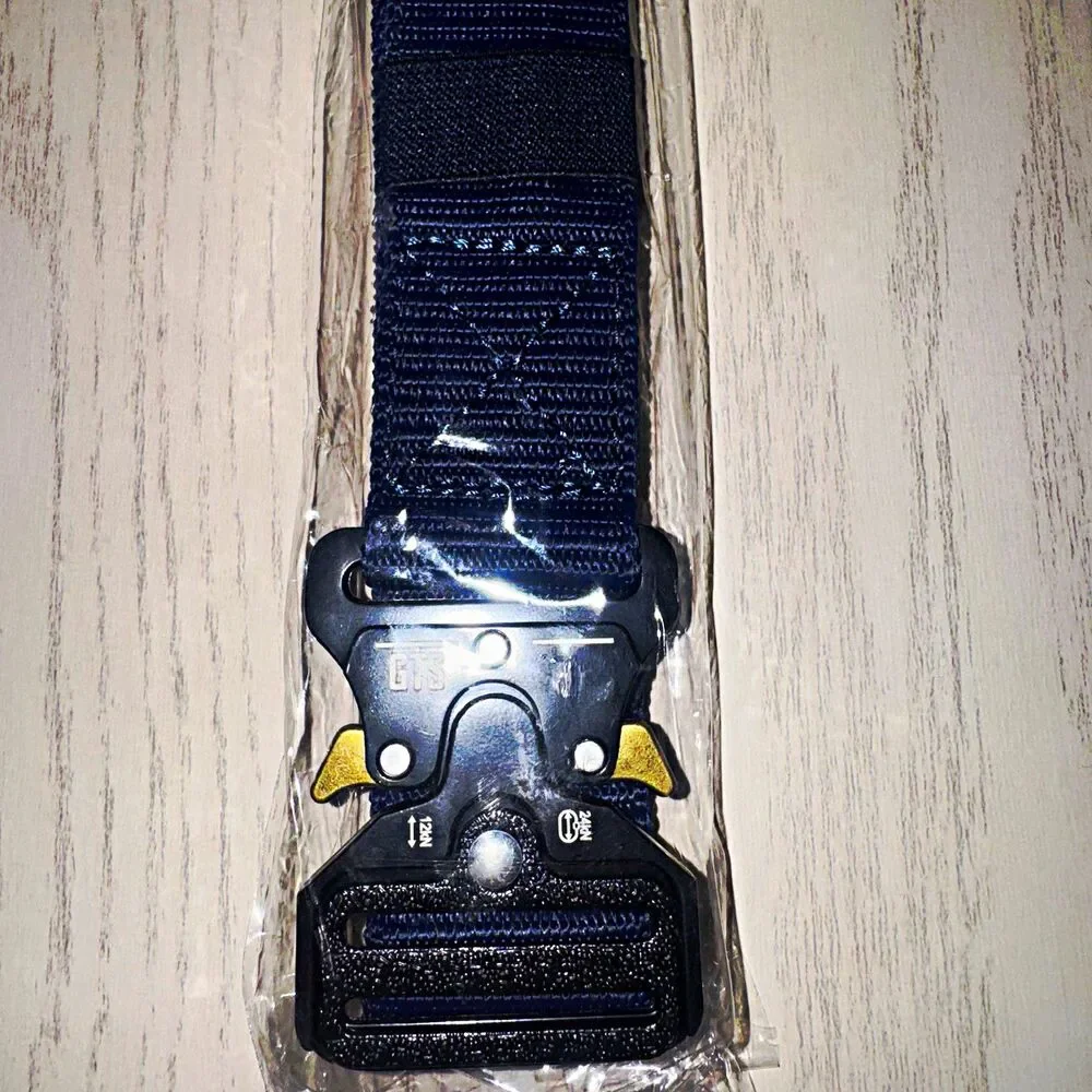 GTS Men’s Blue Military Webbed Belt 1.5